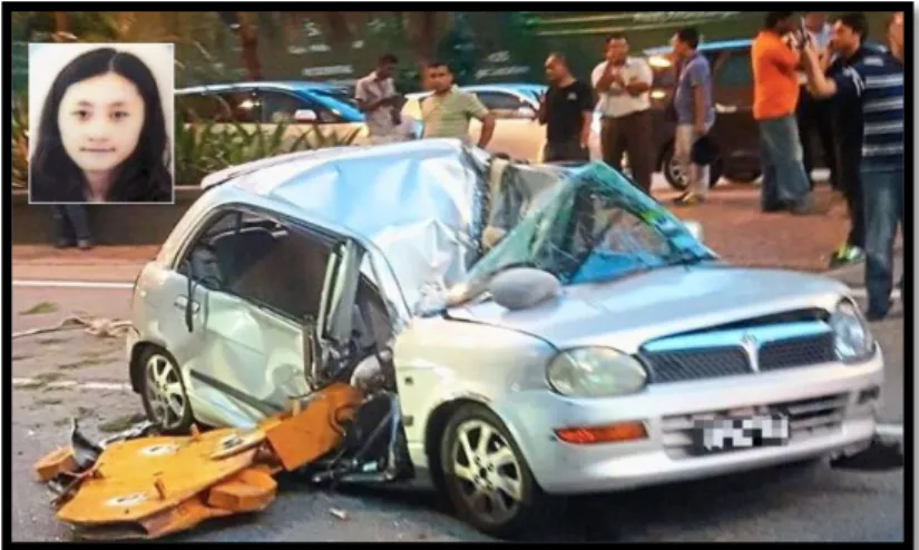 Figure 2: Crane falling on 4 th  November 2016 (The Star) 