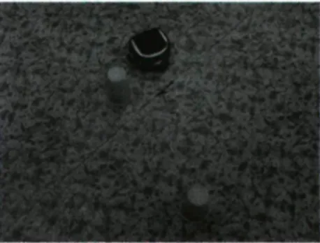 Figure 10. Control of Khepera mobile robot motion in Sun Spot environment  (Source: Picture - Szépe Tamás) 