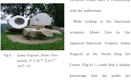 Fig.4 Isamu Noguchi, Momo Taro 