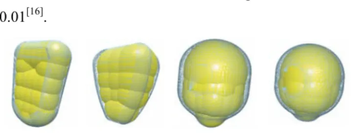 Figure 10    EDEM simulation processes of seed metering  4.5    Factors and response indexes   