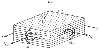 Figure 1. Application of the loads creates strains that
