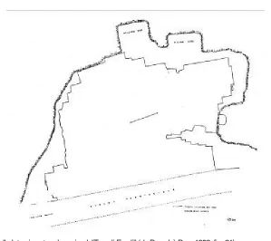 Fig. 2 - Pianta della latomia extraurbana i c.d. “Templi Ferali” (da Bernabò Brea 1956, fig