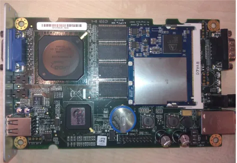 Figure 4.2: An exemplary view of the internals of an ALIX.3D3 board.