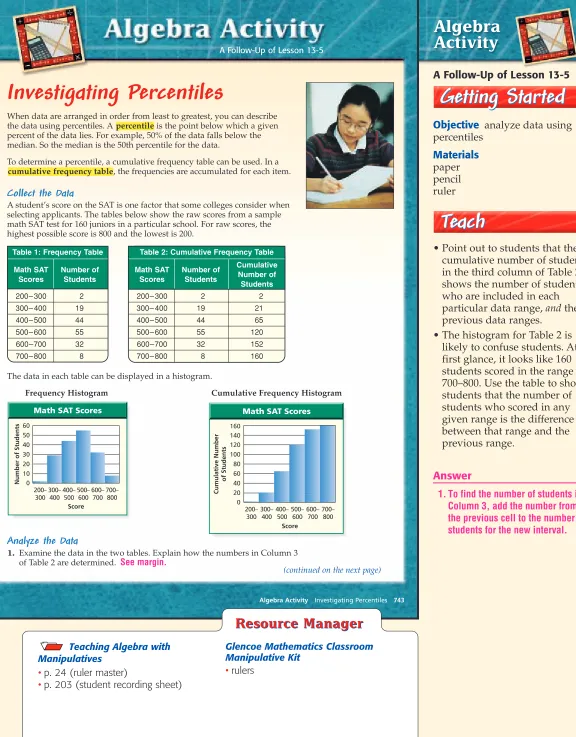 Table 1: Frequency Table