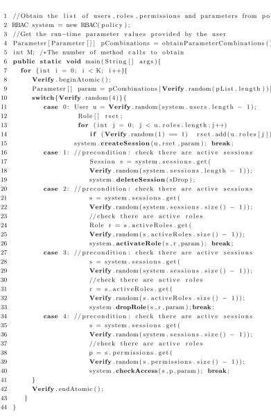 Figure 3.4: Test Environment with Explicit Exhaustive Search