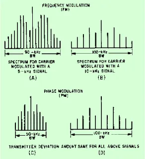 Figure 2-21. - Fm versus pm spectrum distribution.  