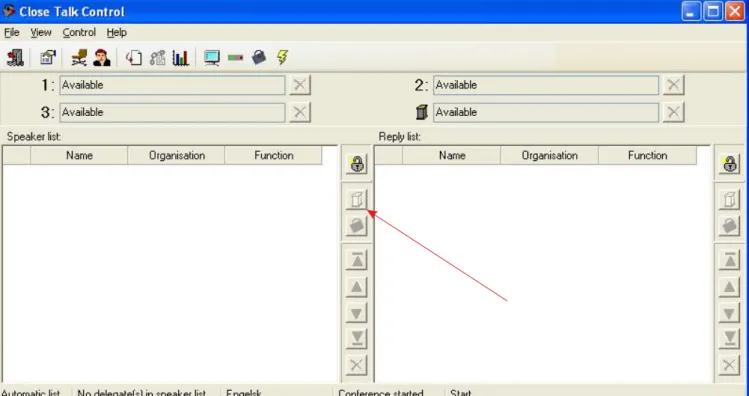 Fig. 15: The main operator panel status line has changed
