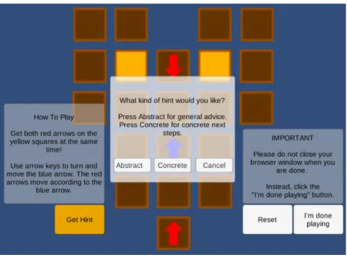 Figure 8: The choice dialog