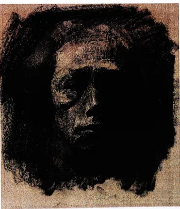 Figure 5. SelfPortrait enface, Kathe Kollwitz, 1911