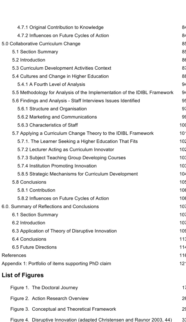 Figure 1.  The Doctoral Journey  17 	  