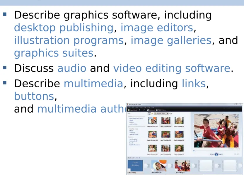 illustration programs ,  image galleries , and  graphics suites .