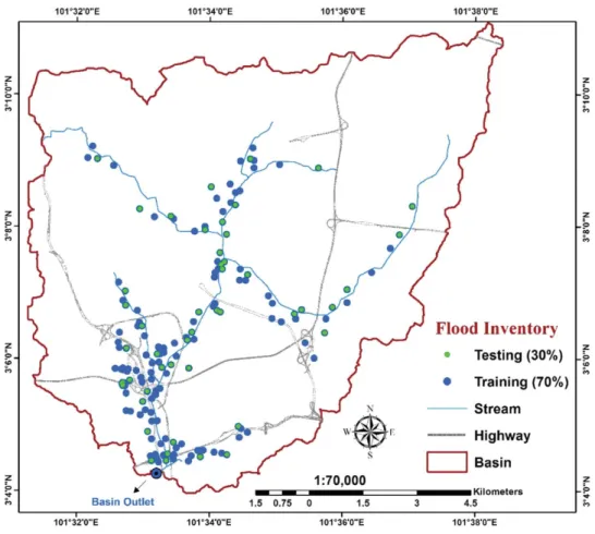 Figure 3. Flood inventory map.