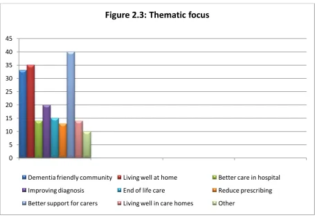 Figure 2.3: Thematic focus 