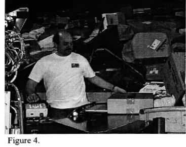 Figure 4.Here an operator keypunches the destination