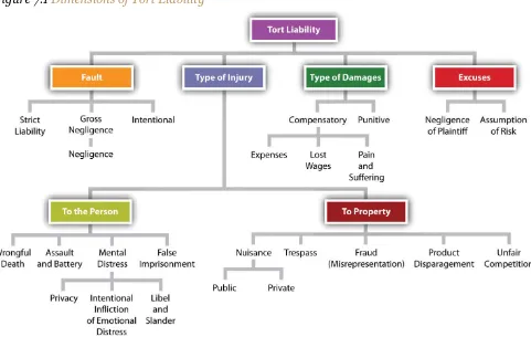 Figure 7.1 Dimensions of Tort Liability 