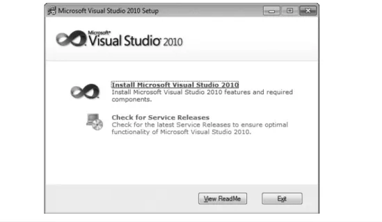 Figure 1-8  Checking for service releases