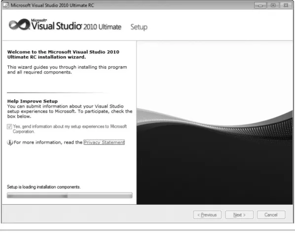 Figure 1-2   Setup Welcome window