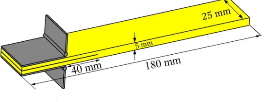Fig. 1  Specimens geometry and dimensions