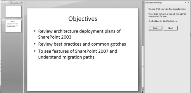 Figure 3-8. A task pane presented from a PowerPoint add-in
