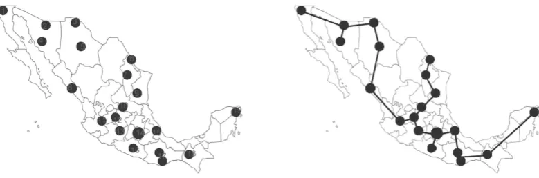 Table 1. The general data on urban cities, including main towns and states, populations, and economic potentials adopted from52