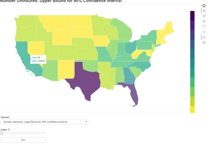 Figure 7: Time series geographic visualization 