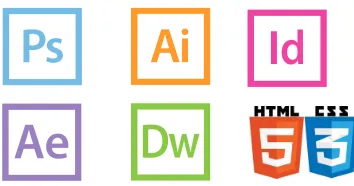 Figure 1: Adobe Creative Cloud and HTML/CSS