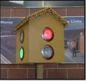 Figure 1.3: The first electric traffic light in 1924 