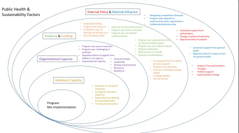 Fig. 2 Conceptual framework for mis-implementation