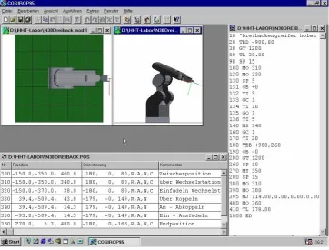 Figure 6: The Cosirop robot programming software. 