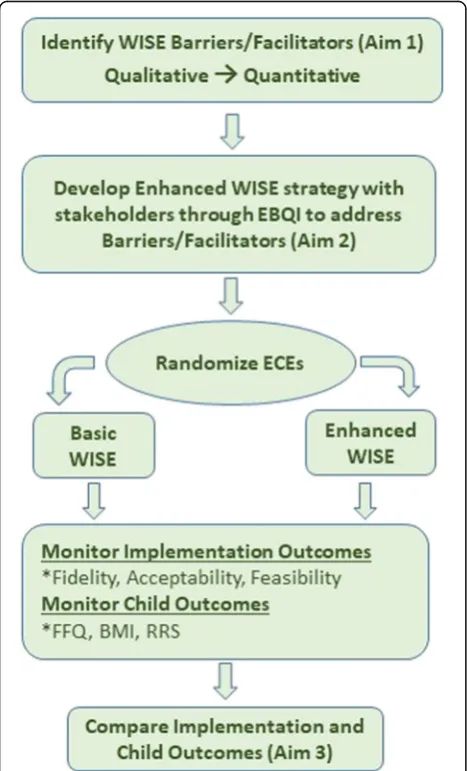 Fig. 1 Research aims and design