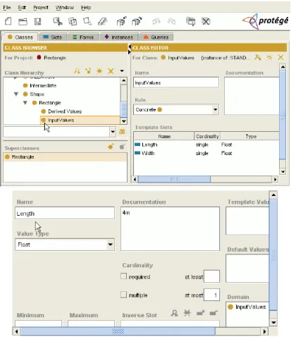 Figure 26. Rectangle Definition in Ontology 