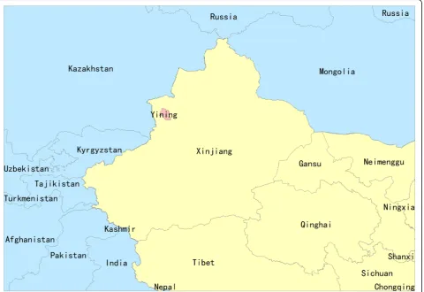 Fig. 1 Map of pilot site where interventions were implemented