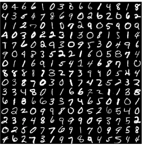 Figure 3.2: Data Samples from the MNIST Dataset.