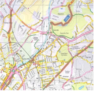 Figure 1 Map A Current Bristol Design 