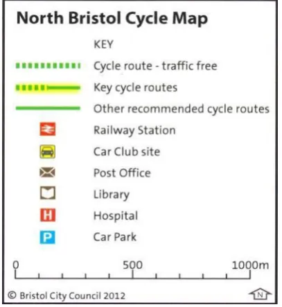 Figure 4  Map D  Schematic Bristol Map 