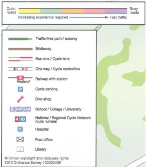 Figure 9 Map B Cyclenation Style Map - Key 