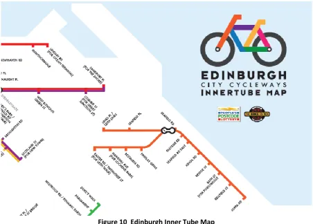 Figure 10  Edinburgh Inner Tube Map 