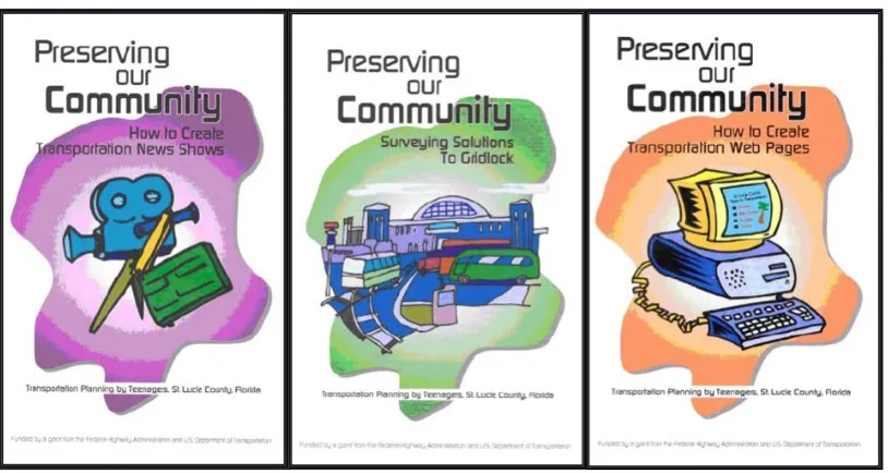 Figure 7-2 Booklets developed by students in St.Lucie country 