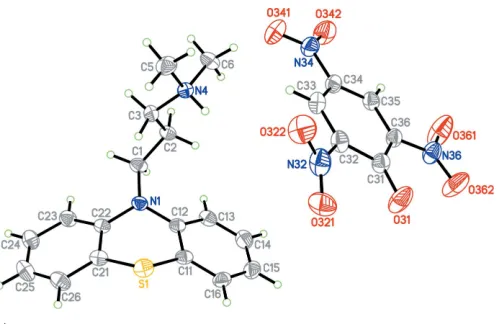 Figure 1View of the molecular structure of (I), with displacement ellipsoids drawnat the 50% probability level (arbitrary spheres for the H atoms)