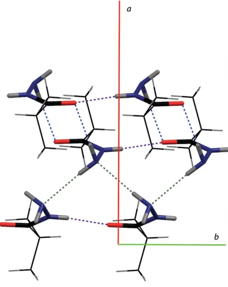 Figure 2A view of the principal hydrogen bonds (dashed lines) in (I).Figure 3