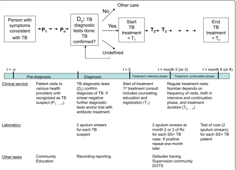 Figure 1 Patient Pathway in TB Diagnosis and Treatment.
