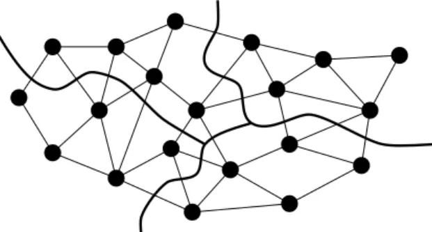 Figure 5. Partitioning an unstructured graph while balancing computation and minimizing communication.