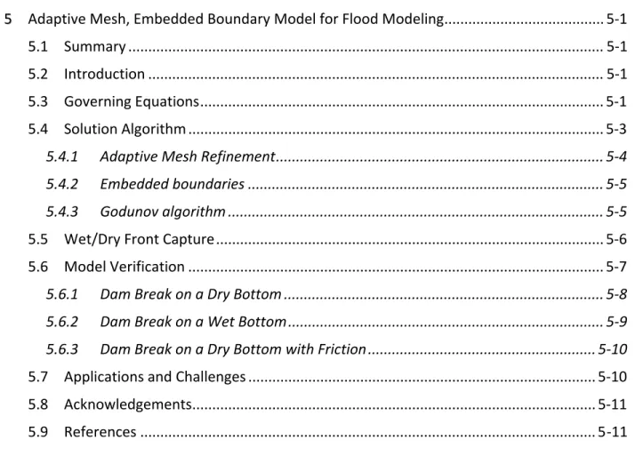Figure 5-1 A multiblock adaptive mesh hierarchy with a refinement factor of 2 between levels ......................