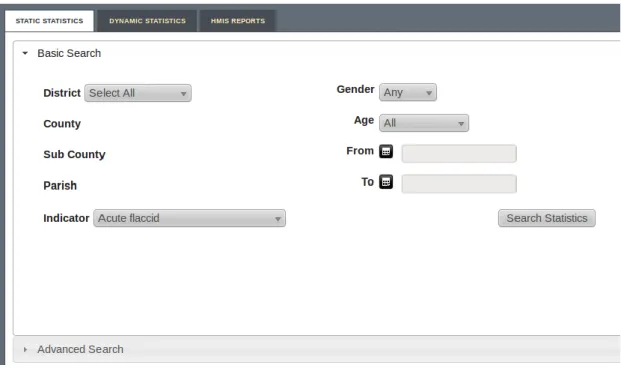 Figure 5.7 Basic Search 