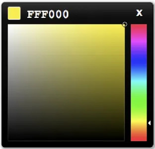 Figure 4.8: Colour picker.