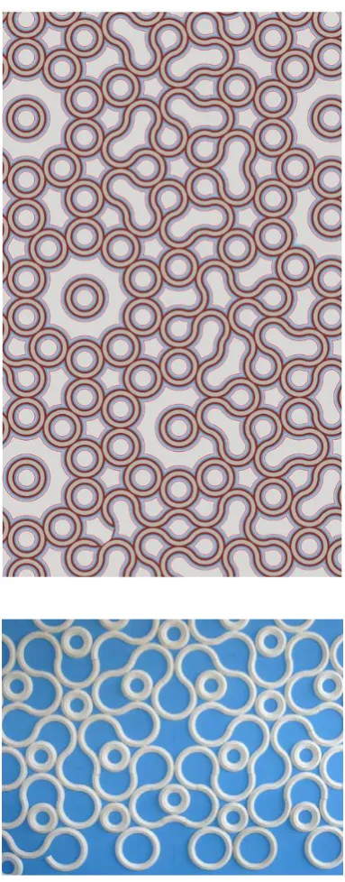 Figure 10. Justin Marshall, aperiodic plasterwork relief, 2006. Project undertaken in collaboration with Hayles and Howe Limited, an ornamental plasterwork company, based in Bristol, UK