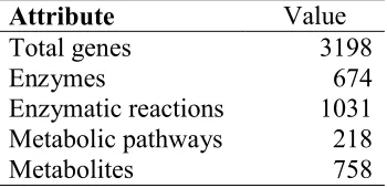 Figure 4. Schematic cellular overview of all pathways of the B. faecium strain Schefferle 6-10T metabolism