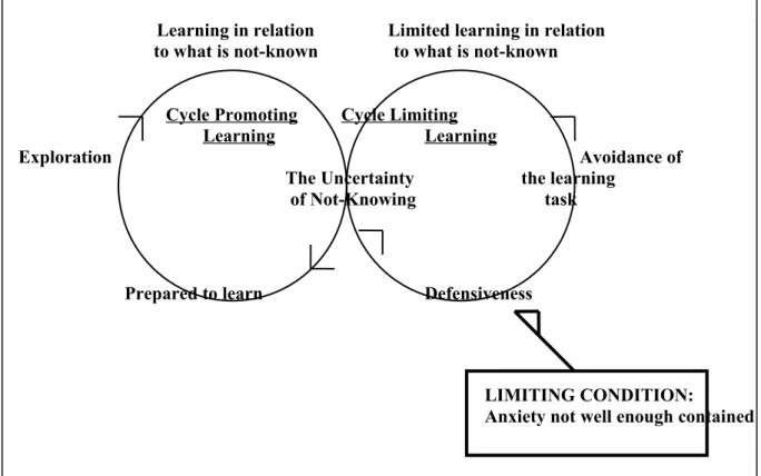 Figure 1:  ‘Limits To Growth’ On The Theme Of Not-Knowing