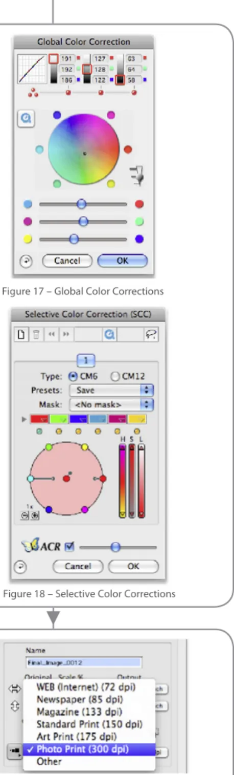 Figure 17 – Global Color Corrections
