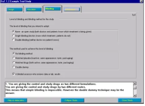 Figure 2: Example of a critique for the study section